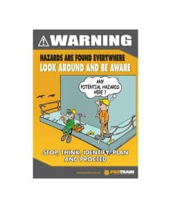 Free Hazard Awareness Poster
