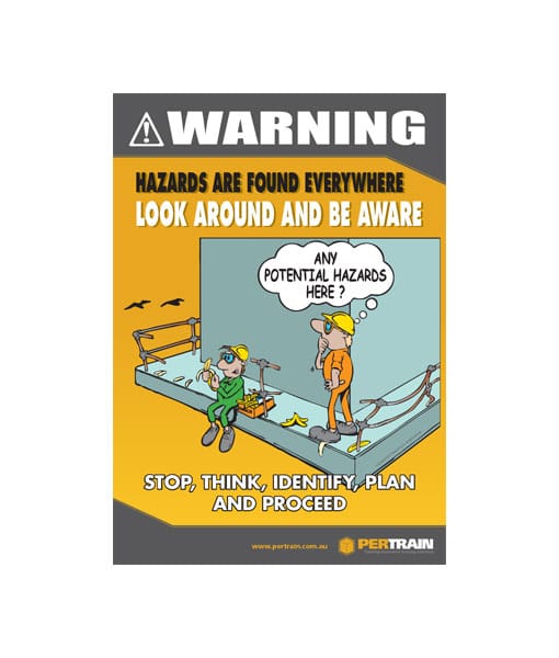 Free Hazard Awareness Poster