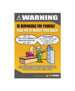 Free Dust Protection Safety Poster