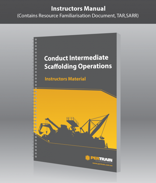 Conduct Intermediate Scaffolding Operations (RIIHAN302D)