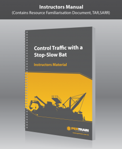 Control Traffic with a Stop Slow Bat (RIIWHS205E)
