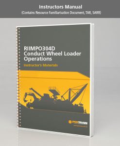 Conduct Wheel Loader Operations (RIIMPO304D)