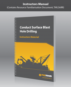 Conduct Surface Blast Hole Drilling (RIIBHD301E)