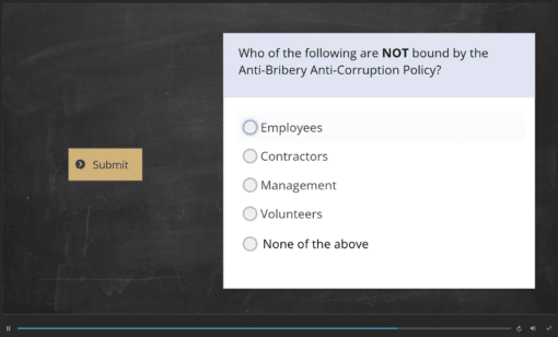 Anti Bribery and Anti Corruption eLearning Training Package - Image 7