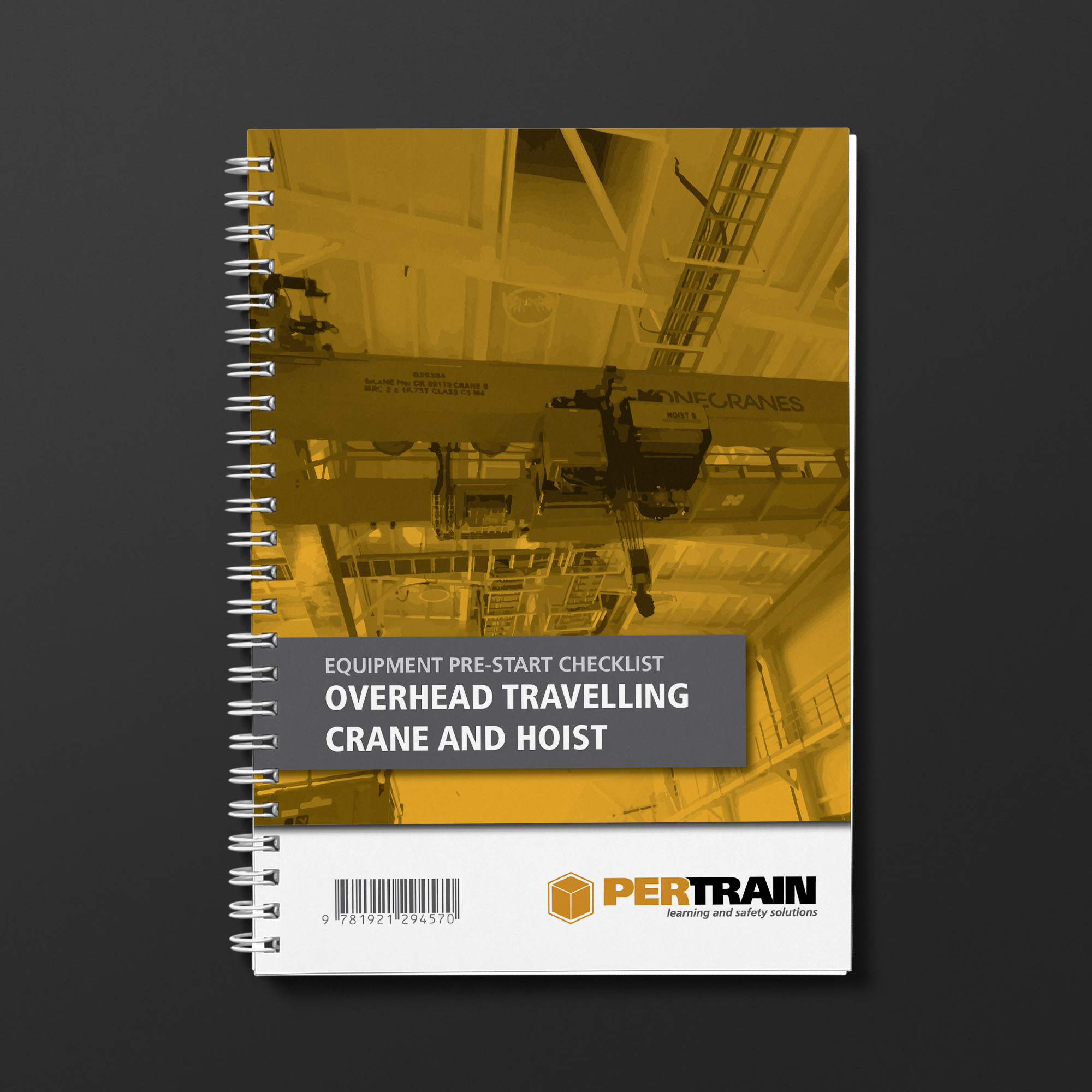 Overhead Travel Crane and Hoist Pre-Start Checklist Book