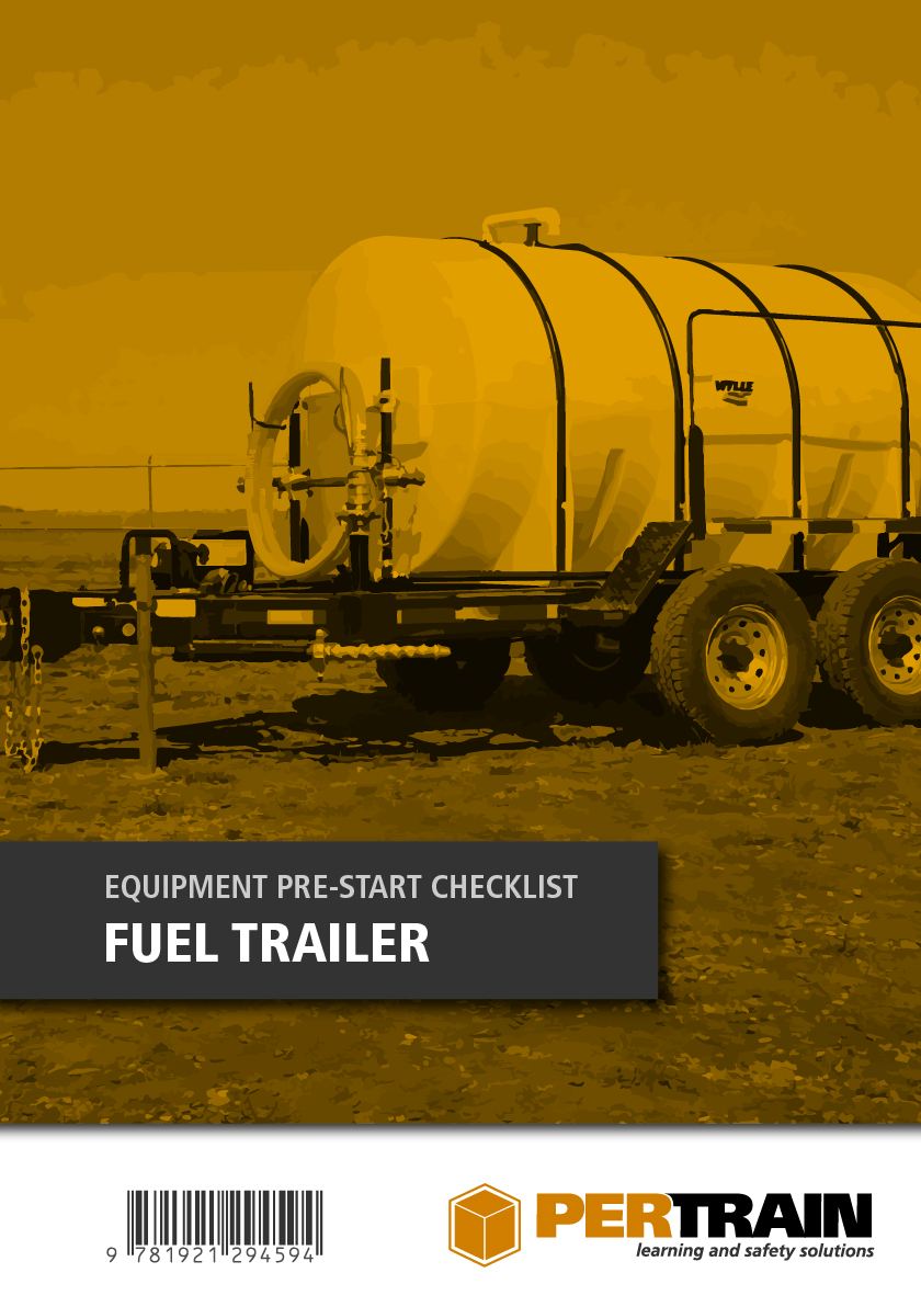 Fuel Trailer Pre-Start Checklist Book